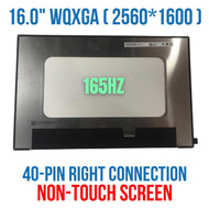 16.0"165HZ LCD LED Screen B160QAN03.K 2560x1600 EDP 40 PIN QHD Non Touch