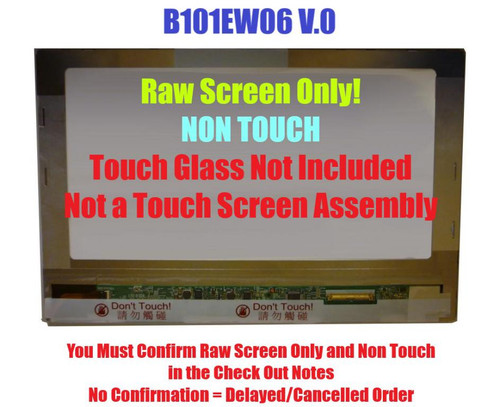 Au Optronics B101ew05 V.3 Replacement TABLET LCD Screen 10.1" WXGA LED DIODE
