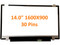 Lenovo 18200904 Replacement LAPTOP LCD Screen 14.0" WXGA++ LED DIODE (NON TOUCH N140FGE-EA2)