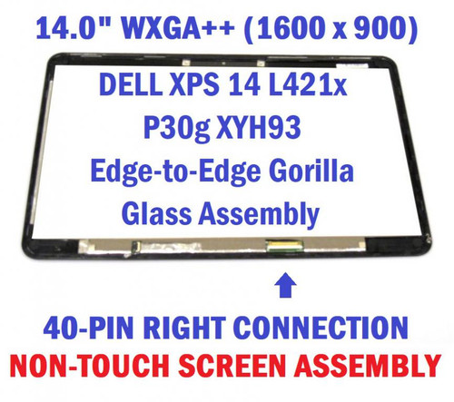 Dell W3v10 Replacement LAPTOP LCD Screen 14.0" WXGA++ LED DIODE (0W3V10)