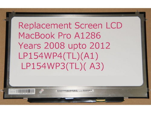 Apple 661-5091 Laptop Lcd Screen 15.4" Wxga+ Led Diode (substitute Replacement Lcd Screen Only. Not A Laptop )