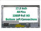 New 17.3" Led Fhd Lcd Laptop Screen TOSHIBA Qosmio X870 Glossy 1080p