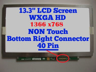 13.3" WXGA Glossy Laptop LED Screen For Sony A1782437A