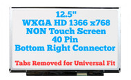Lg Philips Lp125wh2(sl)(t3) Replacement LAPTOP LCD Screen 12.5" WXGA HD LED SINGLE (IPS LP125WH2-SLT3)