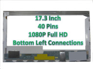 Toshiba SATELLITE L70-ABT3N22 Laptop Screen 17.3 LED BOTTOM LEFT FULL HD