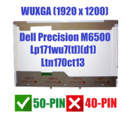 Dell Precision M6500 LCD Screen LED C751R WXGA 17" LTN170CT13