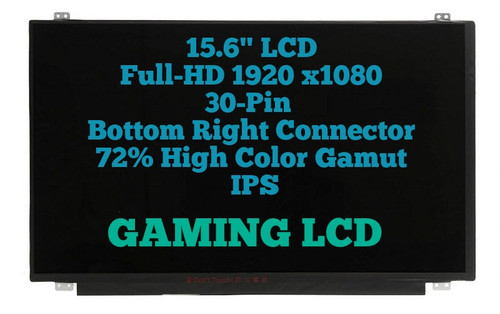 QUY LCD Screen 15.6 inch B156HAN01.2 1920 x 1080 eDP 30pins Slim Glossy WUXGA