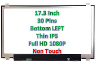 New 17.3" Led Fhd 1080 Laptop Lcd Ah-ips Screen Ag Like Lg Philips Lp173wf4-spf5