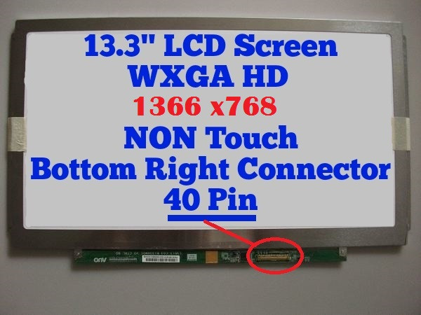 LAPTOP LED LCD screen 13.3 WXGA HD NEW TL LG PHILIPS LP133WH2 L4 