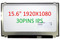 New Generic LCD Display FITS - Dell G7 Series 15-7588 15.6 FHD WUXGA 1080P eDP Slim LED IPS Screen (Substitute Only) Non-Touch