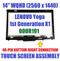 Lenovo ThinkPad X1 Yoga 14" 40 pin WQHD IPS LCD Touch Screen Assembly 01AY702