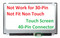 TOUCH B156XTK01 V.0 15.6" WXGA HD LED LCD Screen Glass HP 813961-001