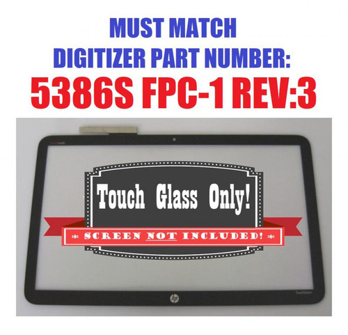HP ENVY TS 15-J040US 15-J050US 15-J052NR Touch Screen Glass w/Digitizer Assembly