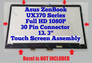 13.3" ASUS ZenBook UX370UA LCD Screen Touch Digitizer Assembly FHD B133HAN04.2
