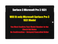 Microsoft Surface Pro 3 1631 V1.1 LTL1200VL01 12" LCD Screen Digitizer Assembly