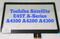 New Toshiba satellite E45T-A4300 E45T-A4200 Touch screen panel glass 14"
