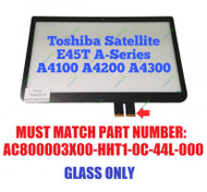 14" Touch Screen Glass Panel For Toshiba Satellite E45T-A4300 E45T-A4200 A4100