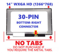 B140XTN07.3 B140XTN07.2 1366X768 No screw holes eDP 30 pin LCD SCREEN PANEL