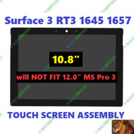 Microsoft Surface 3 RT3 1645 1657 10.8" LCD Touch Screen Digitizer Assembly