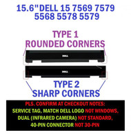 1920X1080 15.6" FHD LCD Touch screen Digitizer Bezel Dell Inspiron 7569 7579