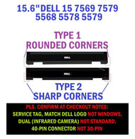 Dell Inspiron 15 5568 5578 15.6" Touch Screen FHD LCD Display Assembly