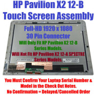 HP Pavilion X2 12-b003TU 12-b004TU 12" LED LCD Touch Screen Digitizer Assembly