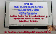 FHD HP 15-CS0079NR 15-CS0003CA LCD Touch Display Screen REPLACEMENT L25333-001