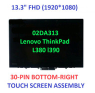 Lenovo ThinkPad L380 Yoga LCD Touch Screen Bezel 13.3" FHD 1920x1080