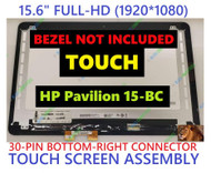15.6" FHD LCD Touch screen Digitizer HP Pavilion 859098-001 15-BC051NR
