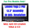 13.3" Lenovo Yoga 2 Pro 20266 LCD Display Touch Screen Digitizer Assembly Bezel