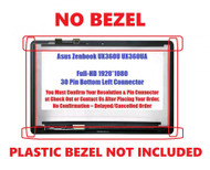 13.3'' FHD 1920x1080 LCD LED Screen with Touch Digitizer Without Bezel Assembly for ASUS Zenbook UX360U UX360UA UX360UAK Series