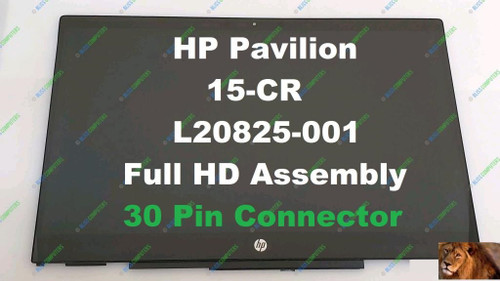 Hp L20825-001 Assembly REPLACEMENT Touch Assembly LCD Screen 15.6" Full HD LED DIODE