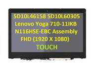 Lenovo Yoga 710-11IKB 710-11ISK LCD Touch Screen Bezel 11.6" FHD 5D10G57277