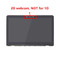 For HP Envy 858711-001 15.6" FHD LCD LED TouchScreen Digitizer Assembly(2 holes)