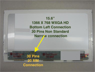 Laptop LCD Screen Gateway Nv52l15u 15.6" Wxga Hd 30 Pin Connector