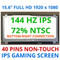 New 15.6" Fhd Genuine 144hz Display Screen Au Optronics B156han07.1 H/w:1a F/w:1