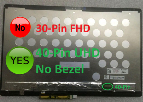15.6" Dell Inspiron 15 7573 4K LCD LED Touch screen assembly 3840x2160