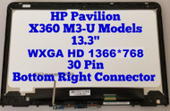 HP Pavilion x360 13-u045TU LCD 13.3" Touch Screen Digitizer Assembly Bezel