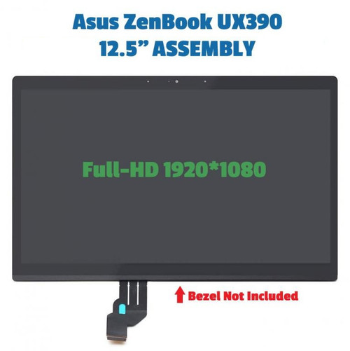 12.5" Assembly ASUS ZENBOOK UX390 UX390UA UX390UAK LCD Display screen
