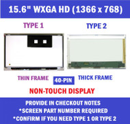LTN156AT35-T01 15.6" LED Screen Toshiba Satellite L50-A L50-B C50-B 40-pin #2