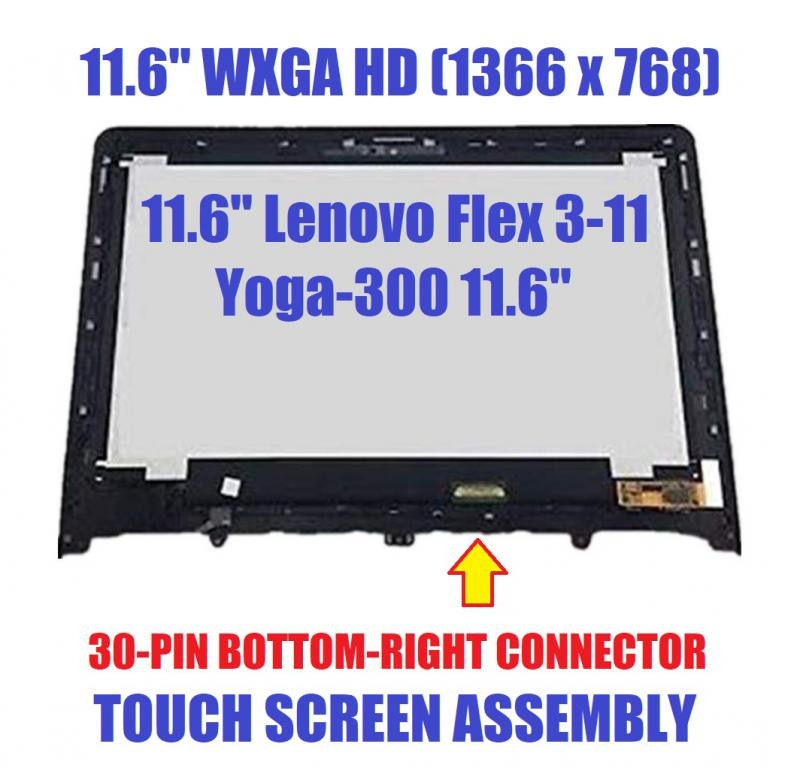 Lenovo Yoga 300-11IBR Touch Screen REPLACEMENT 5D10J08414 HD