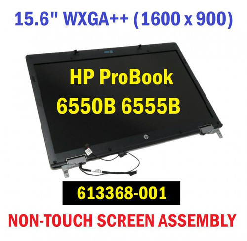 HP 613368-001 15.6" WXGA++  Screen  Display Assembly