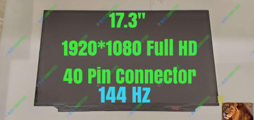 144hz 17.3" Fhd Ips Laptop Lcd Screen Boe Nv173fhm-n44 Display 40pin Non-touch