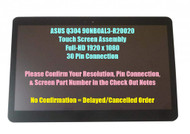 13' 1080p FHD Touch Screen Digitizer Assembly +Bezel For ASUS Q304 Q304U Q304UA