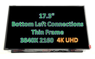 REPLACEMENT 17.3" UHD 4K 3840X2160 LCD Screen IPS LED display HP Pavilion P/N 857841-001