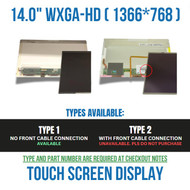 New 14" WXGA laptop LED LCD Screen Dell X7JCD 0X7JCD