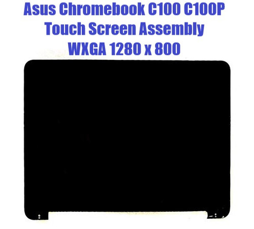 10.1" Asus Chromebook Flip C100P C100PA 1280x800 LCD Touch Screen Assembly Frame