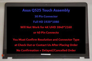 15.6" FHD LED LCD Touch Screen Digitizer Display Assembly for Asus Q505UA-BI5T7