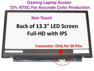 13.3"LED LCD Screen SHARP LQ133M1JX15 For Lenovo 01HW910 1920x1080 NON-TOUCH