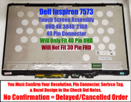 Dell Inspiron 7573 15.6" Touch Screen Assembly Uhd T47rr Jp0gm